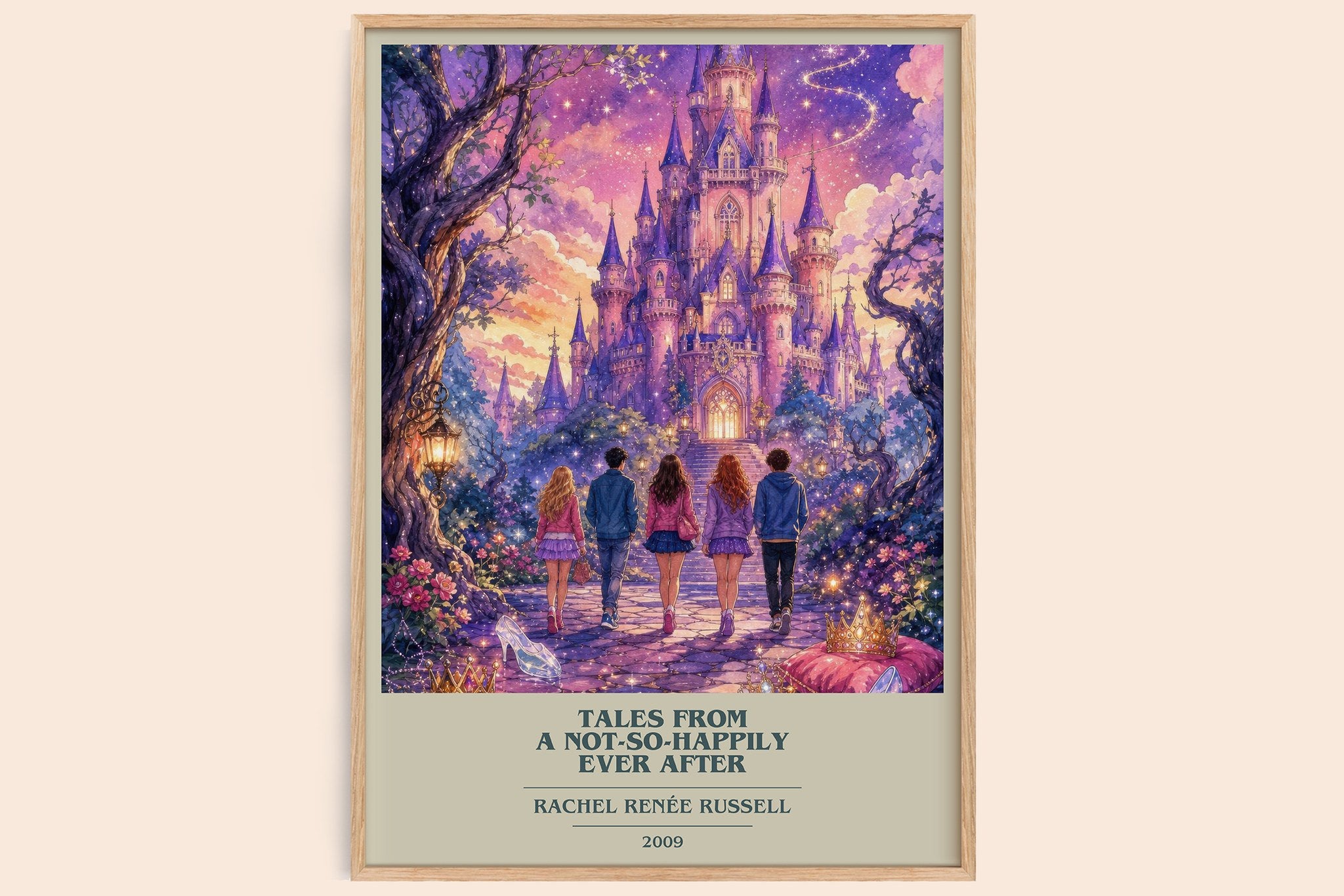 Tales from a Not-So-Happily Ever After Book Cover Poster by R. Russell