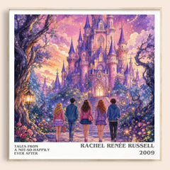 Tales from a Not-So-Happily Ever After literary book poster by Rachel Renée Russell – framed literary art print
