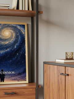 Cosmos book watercolour illustration paper finish options – matte satin gloss