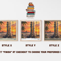 My Journey literary print in frame leaning in hallway – memoir wall art