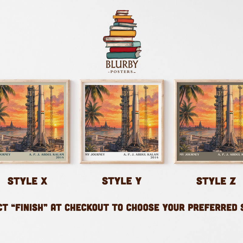 My Journey literary print in frame leaning in hallway – memoir wall art
