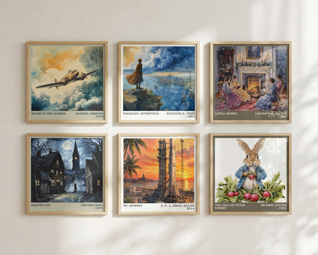 My Journey literary art print colour and style options – A. P. J. Abdul Kalam book art