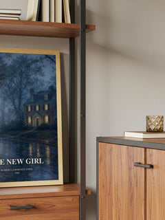 The New Girl book watercolour illustration paper finish options – matte satin gloss