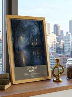 The New Girl Book Cover Poster by Robert Lawrence Stine – image 3
