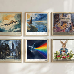 The God Delusion literary art print colour and style options – Richard Dawkins book art
