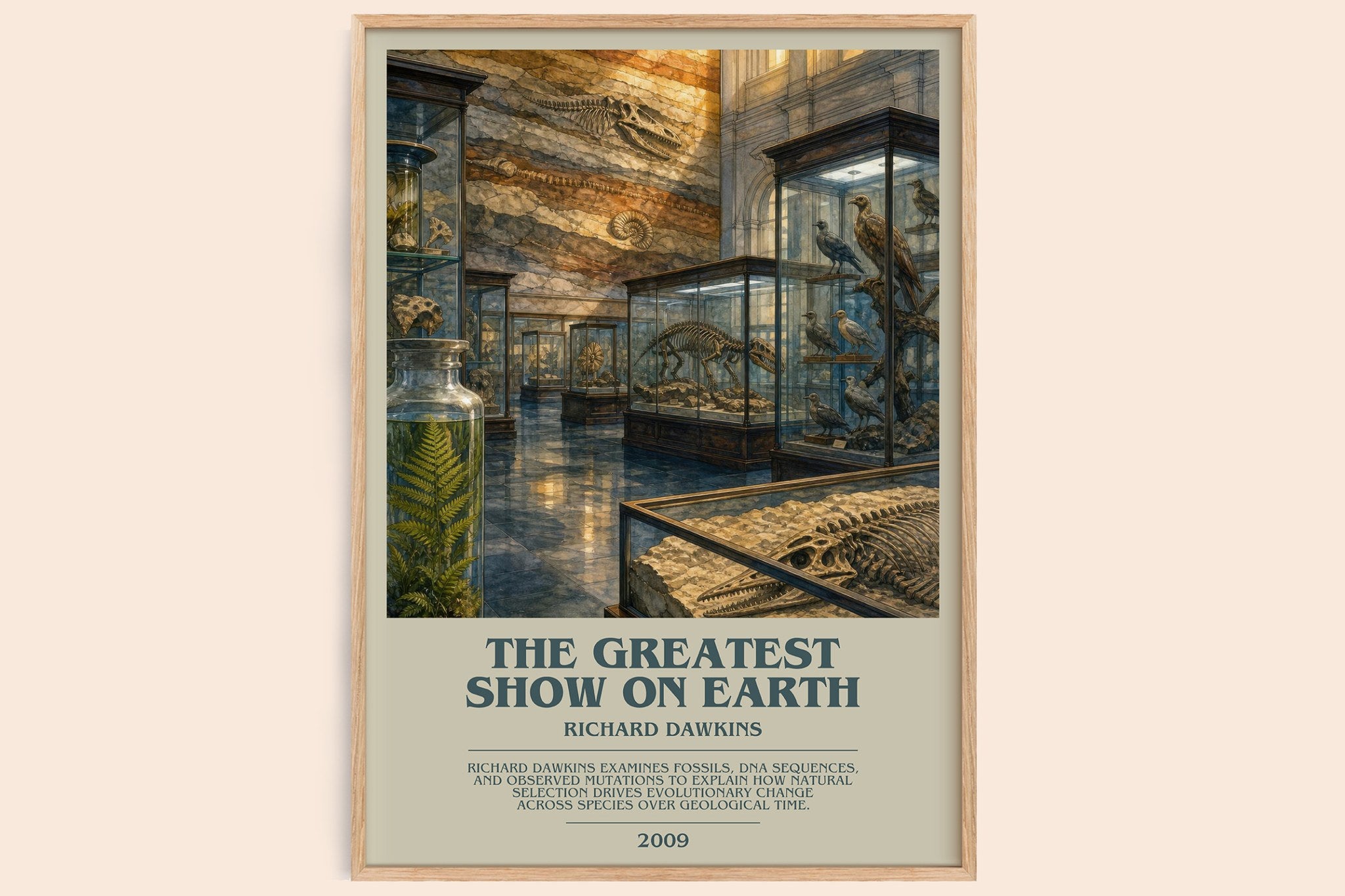 The Greatest Show on Earth Bookish Wall Art by Richard Dawkins