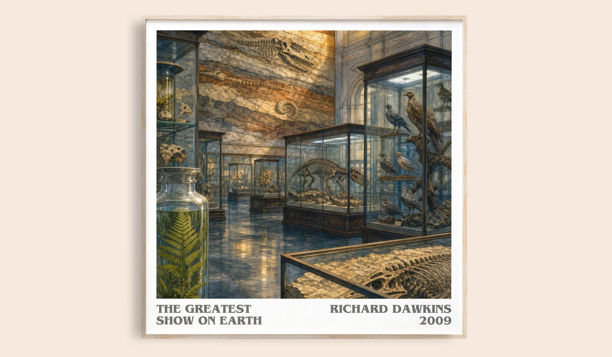 The Greatest Show on Earth Literary Art Print by Richard Dawkins
