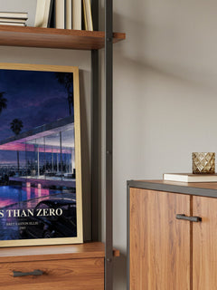 Less than Zero book watercolour illustration paper finish options – matte satin gloss