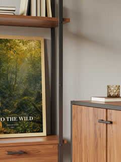 Into the Wild book watercolour illustration paper finish options – matte satin gloss