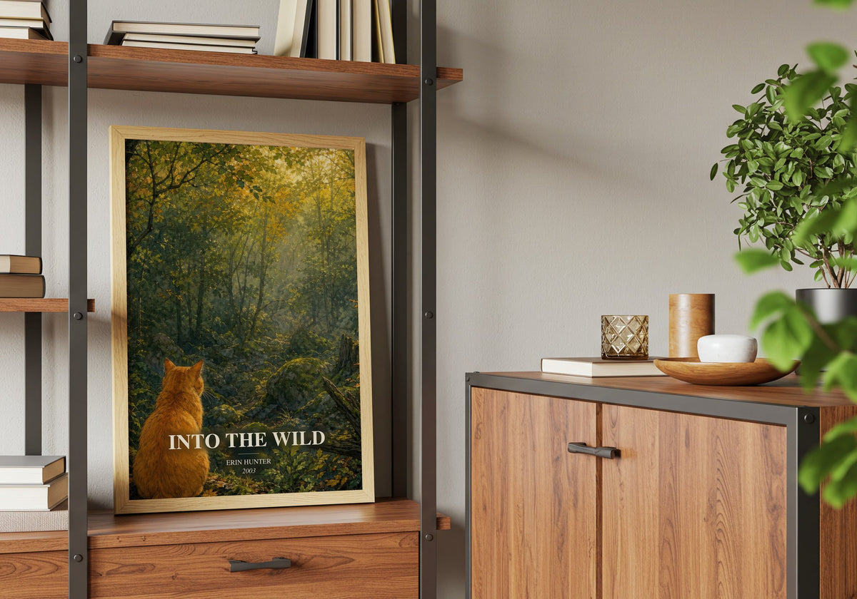 Into the Wild book watercolour illustration paper finish options – matte satin gloss