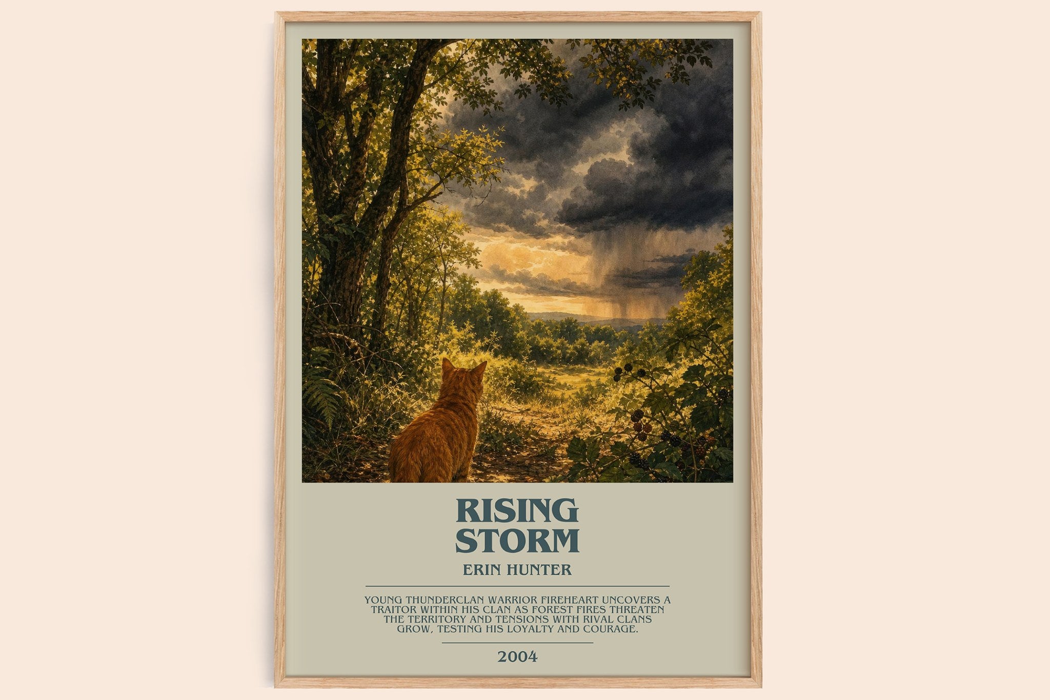 Rising Storm Bookish Wall Art by Erin Hunter