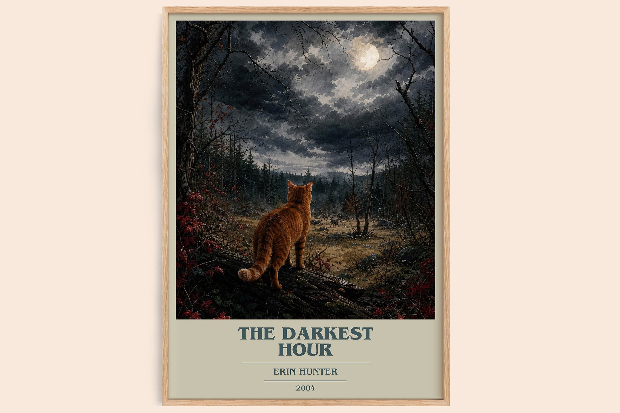 The Darkest Hour Book Cover Poster by Erin Hunter