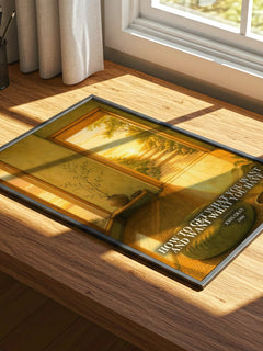 How to Get What You Want and Want What You Have watercolour book poster framed on wall – non fiction wall art