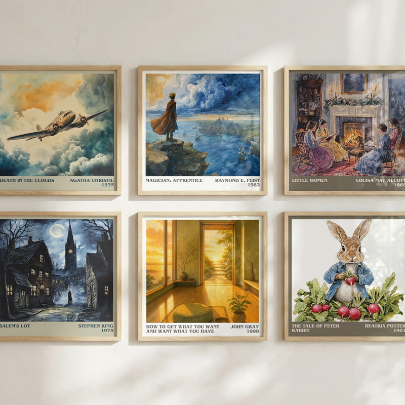 How to Get What You Want and Want What You Have literary art print colour and style options – John Gray book art