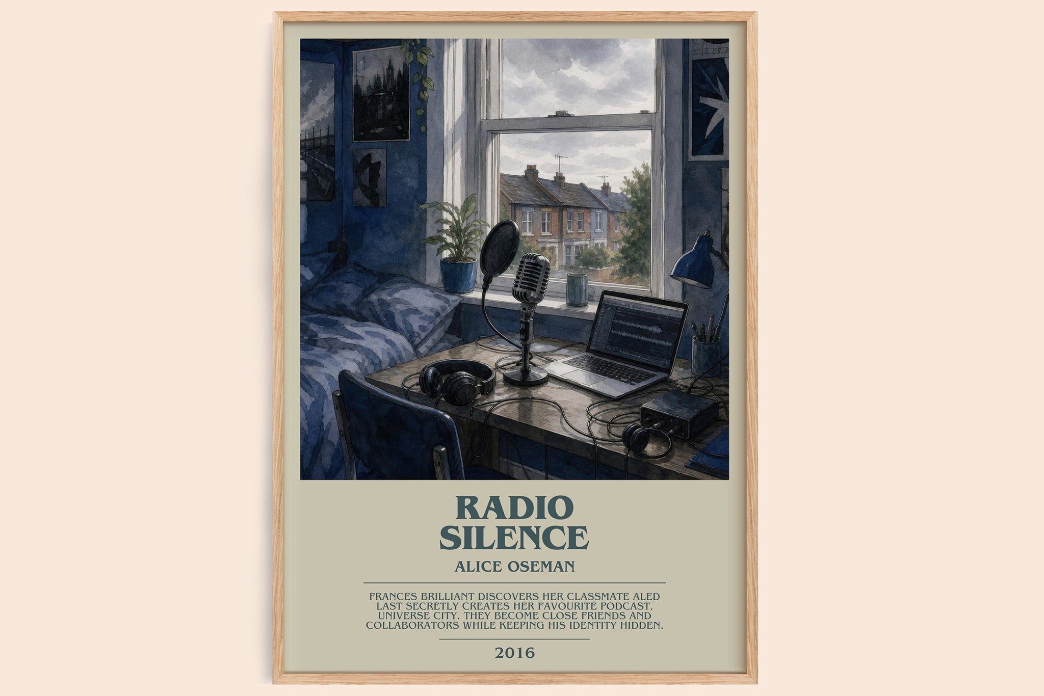 Radio Silence Bookish Wall Art by Alice Oseman