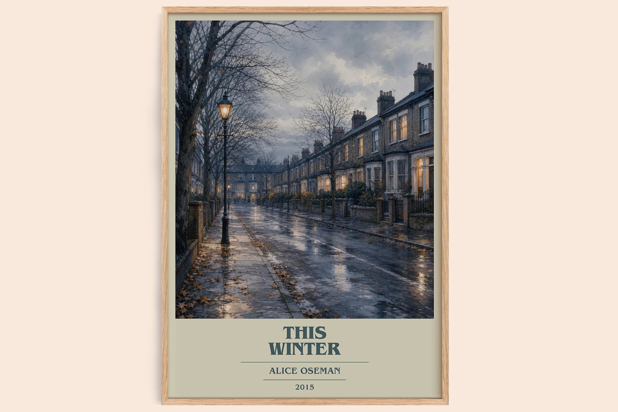 This Winter Book Cover Poster by Alice Oseman