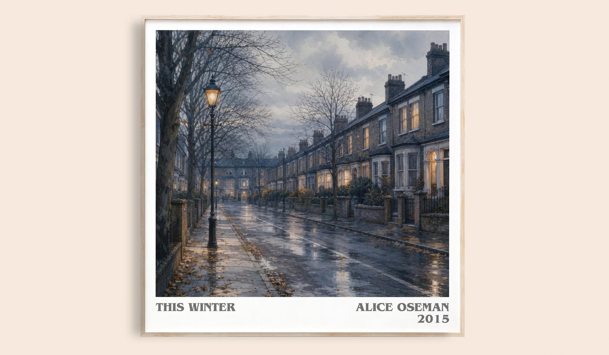 This Winter Literary Art Print by Alice Oseman