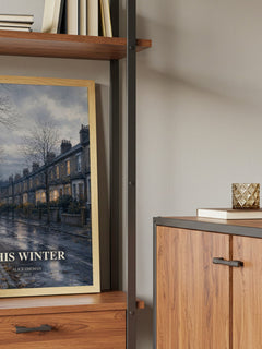 This Winter book watercolour illustration paper finish options – matte satin gloss
