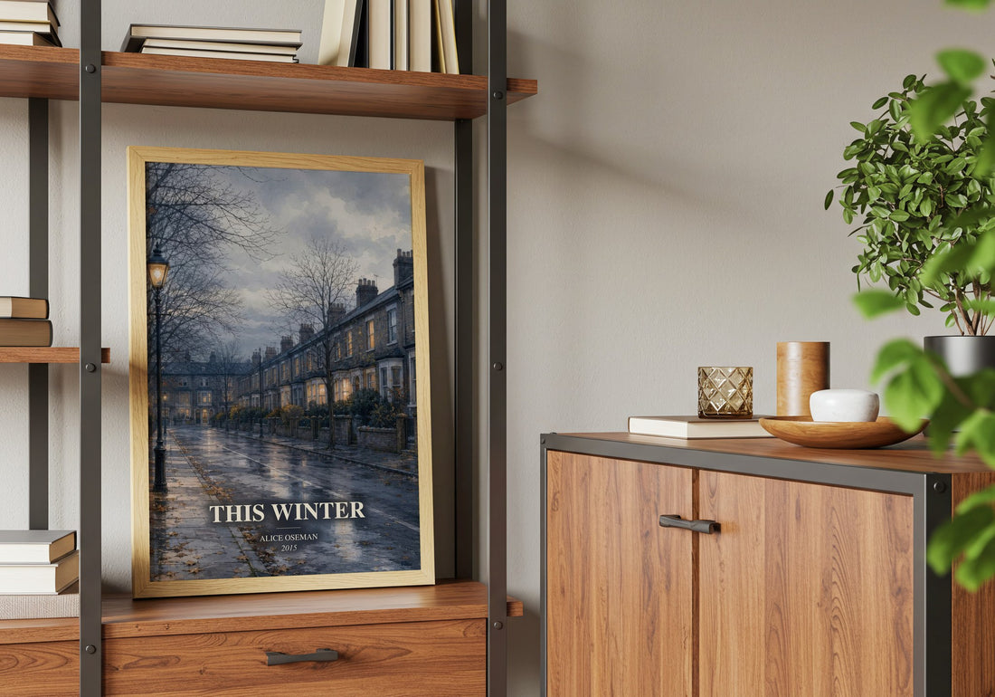 This Winter book watercolour illustration paper finish options – matte satin gloss