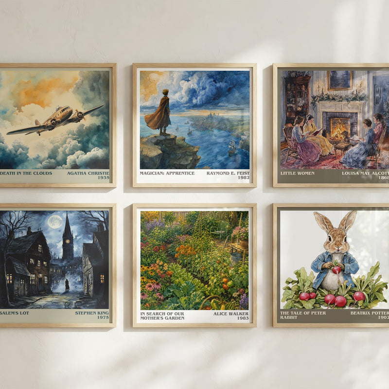 In Search of Our Mother's Garden literary art print colour and style options – Alice Walker book art