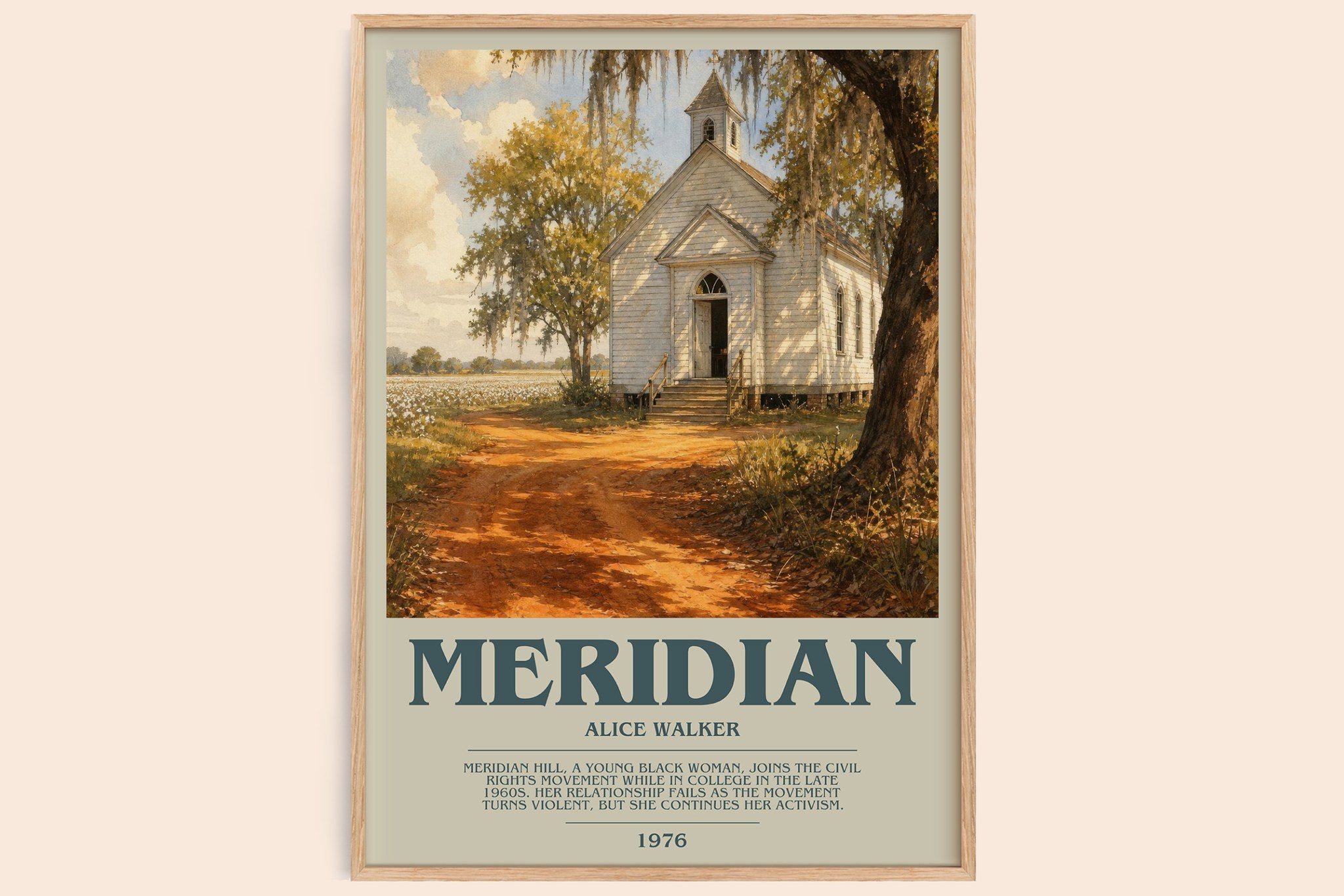 Meridian Bookish Wall Art by Alice Walker