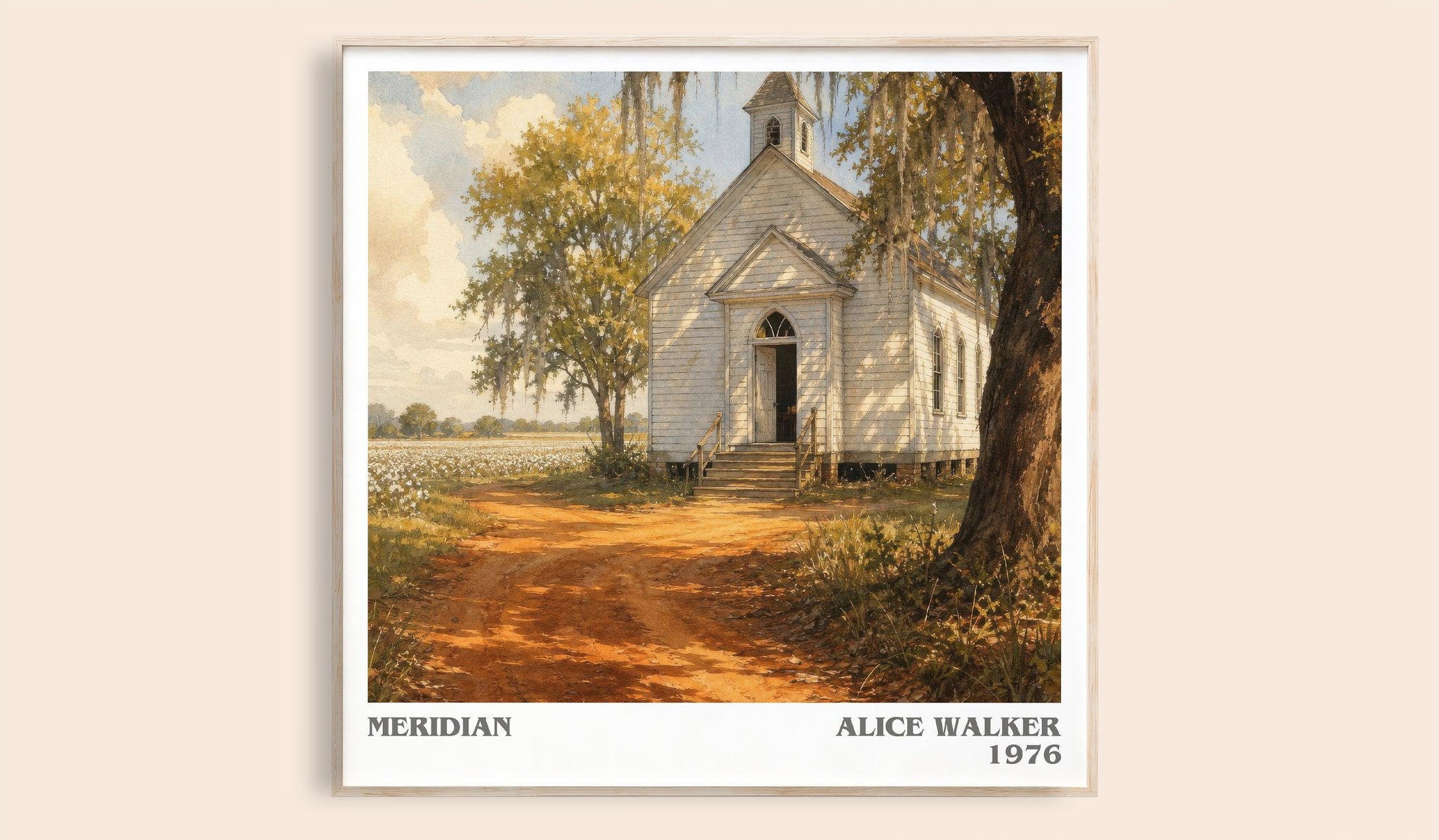 Meridian Literary Art Print by Alice Walker