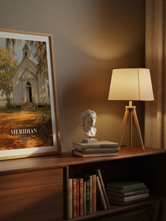 Meridian watercolour print on bookshelf – Alice Walker fan gift