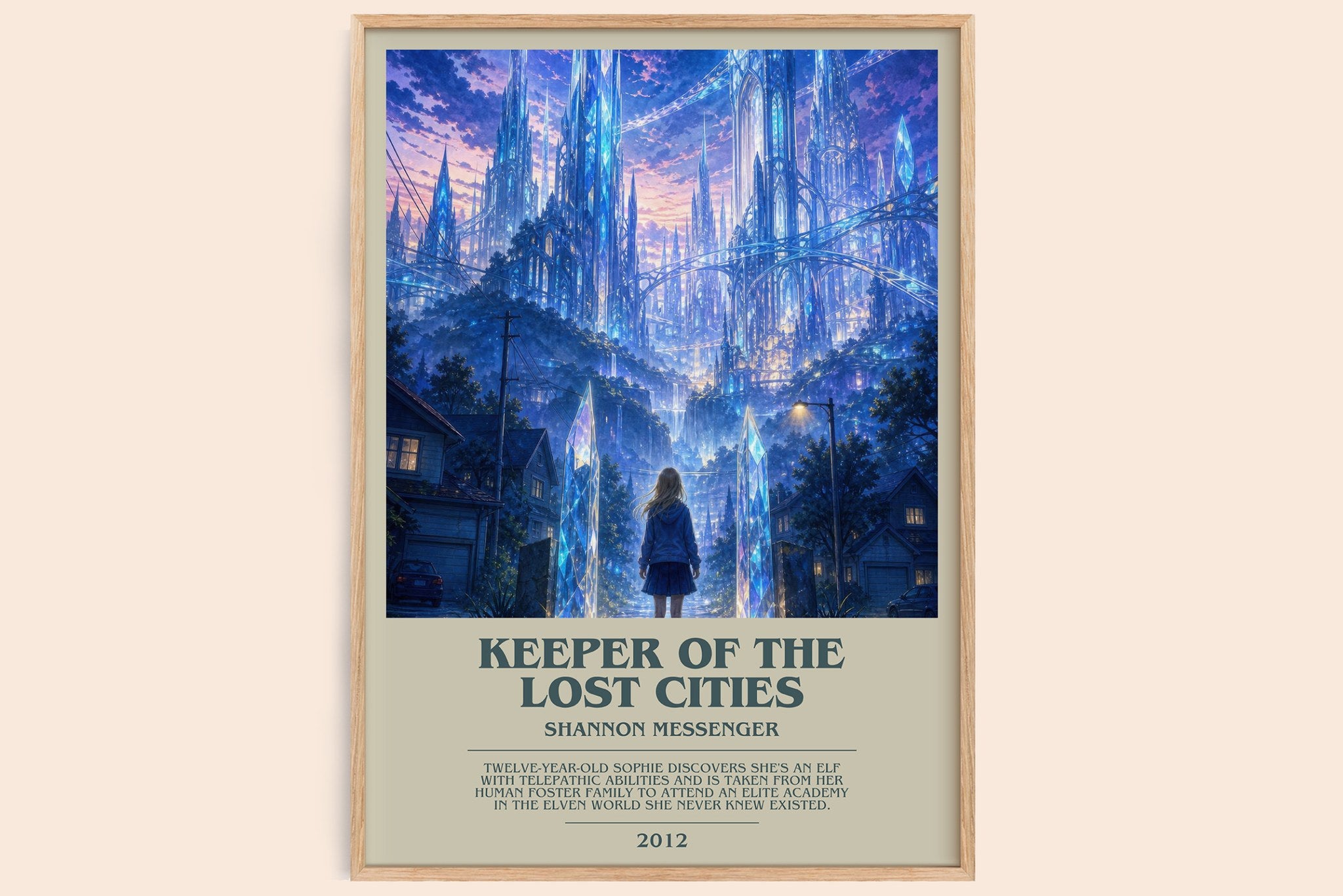 Keeper of the Lost Cities Bookish Wall Art by Shannon Messenger