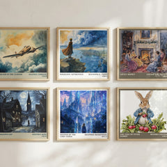 Keeper of the Lost Cities literary art print colour and style options – Shannon Messenger book art