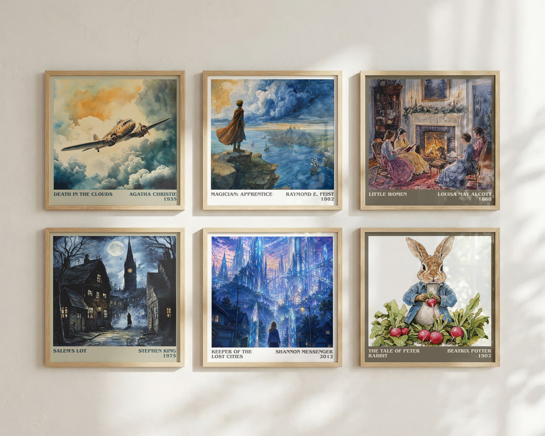 Keeper of the Lost Cities literary art print colour and style options – Shannon Messenger book art