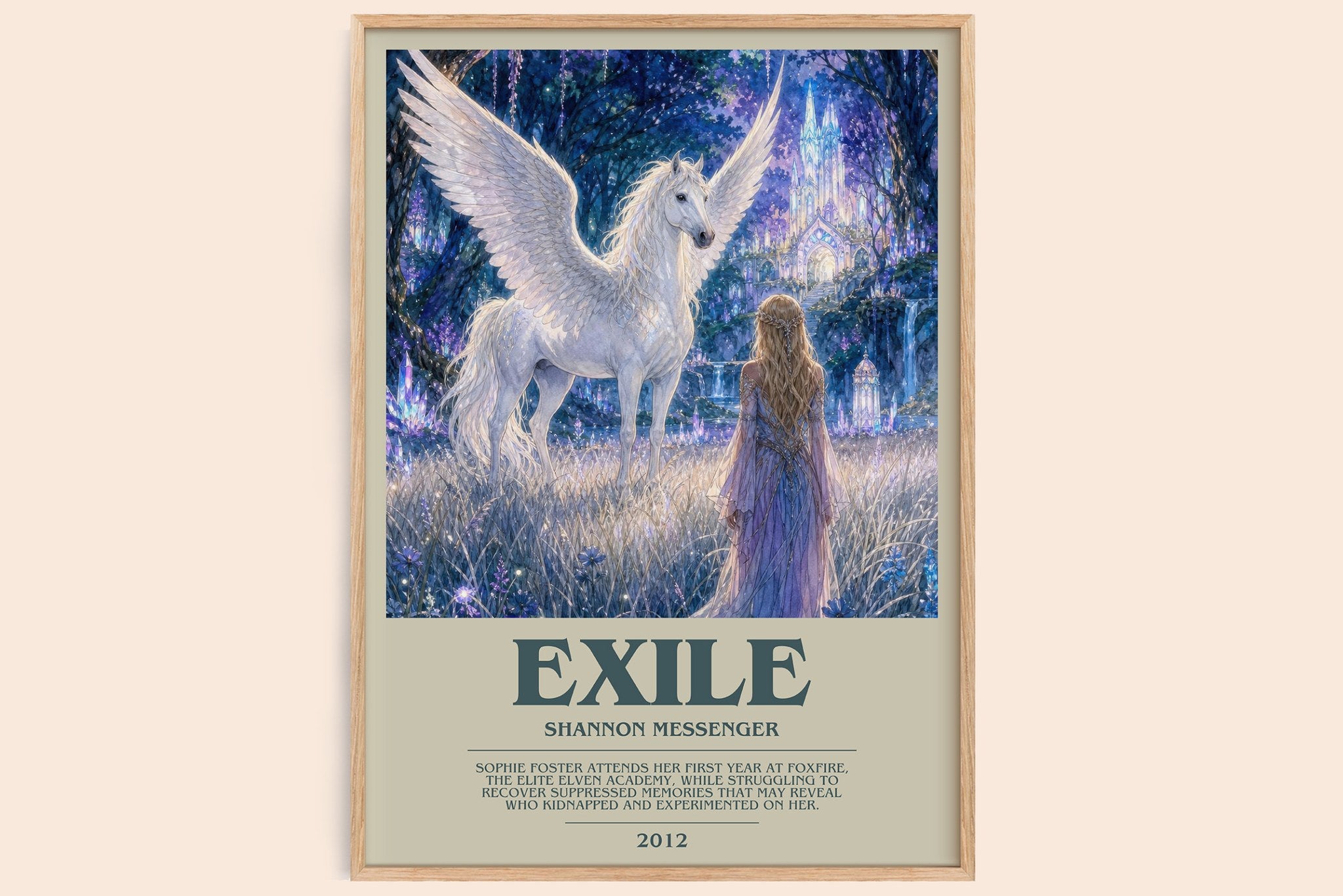 Exile Bookish Wall Art by Shannon Messenger