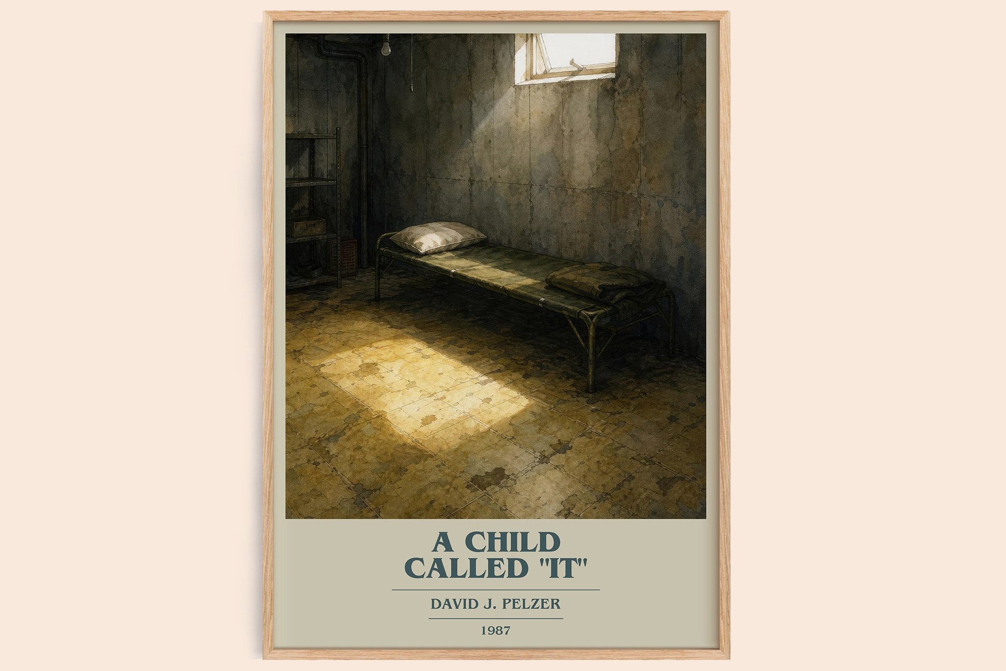 A child called "it" Book Cover Poster by David J. Pelzer