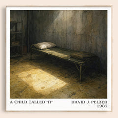A child called "it" literary book poster by David J. Pelzer – framed literary art print