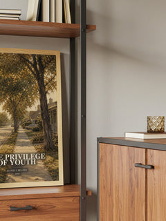 The Privilege of Youth book watercolour illustration paper finish options – matte satin gloss