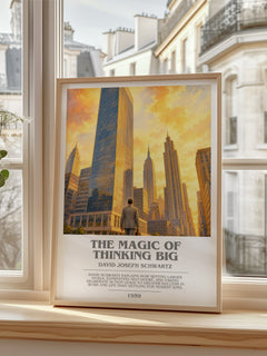 The Magic of Thinking Big Bookish Wall Art by David Joseph Schwartz – image 2