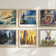 The Magic of Thinking Big literary art print colour and style options – David Joseph Schwartz book art