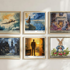 The Magic of Getting What You Want literary art print colour and style options – David Joseph Schwartz book art