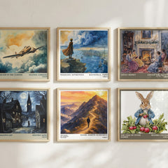 The Magic of Thinking Success literary art print colour and style options – David Joseph Schwartz book art