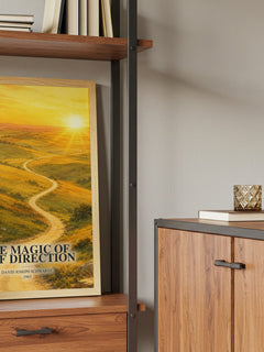 The Magic of Self Direction book watercolour illustration paper finish options – matte satin gloss