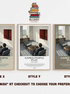 Games People Play Bookish Wall Art by Eric Berne – image 4