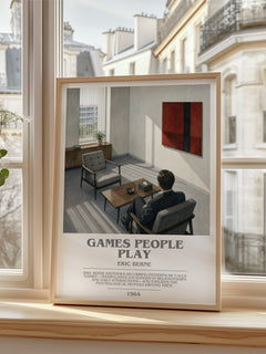 Games People Play Bookish Wall Art by Eric Berne – image 2