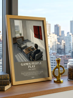Games People Play Bookish Wall Art by Eric Berne – image 3