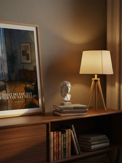 What do you say after you say hello? watercolour print on bookshelf – Eric Berne fan gift