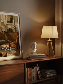 Sex in human loving watercolour print on bookshelf – Eric Berne fan gift