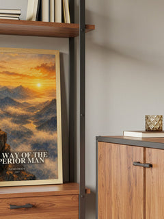The way of the superior man book watercolour illustration paper finish options – matte satin gloss