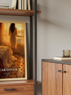 Dear Lover book watercolour illustration paper finish options – matte satin gloss