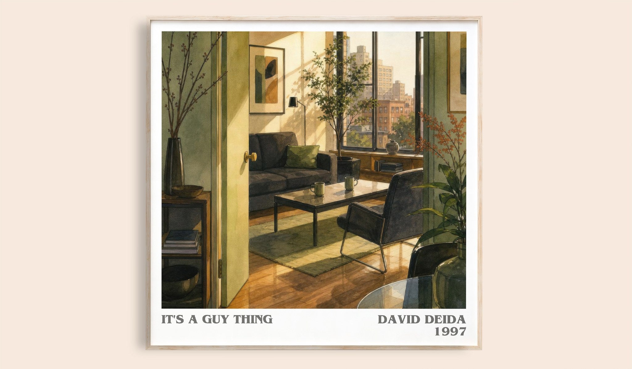 It's a guy thing Literary Art Print by David Deida