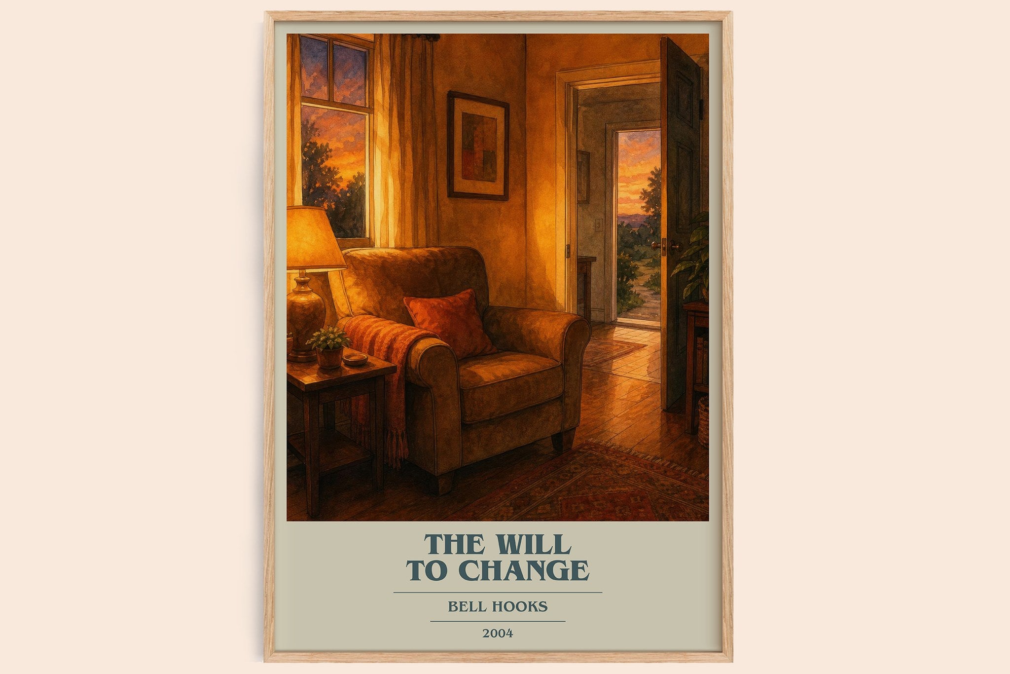 The will to change Book Cover Poster by Bell Hooks
