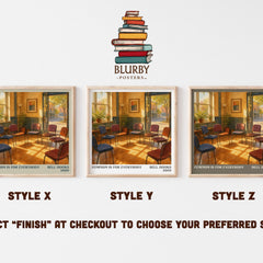 Feminism Is for Everybody literary print in frame leaning in hallway – non fiction wall art
