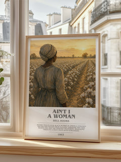 Ain't I a Woman Bookish Wall Art by Bell Hooks – image 2